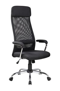 Офисное кресло Riva Chair 8206 HX (Черный/черный) в Смоленске