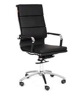 Кресло офисное CHAIRMAN 750 экокожа черная в Смоленске - предосмотр