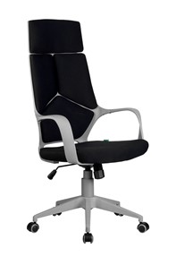 Кресло офисное Riva Chair 8989 (Черный/серый) в Смоленске