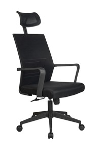 Кресло компьютерное Riva Chair А818 (Черный) в Смоленске