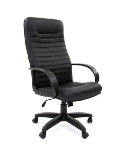 Офисное кресло CHAIRMAN 480 LT, экокожа, цвет черный в Смоленске