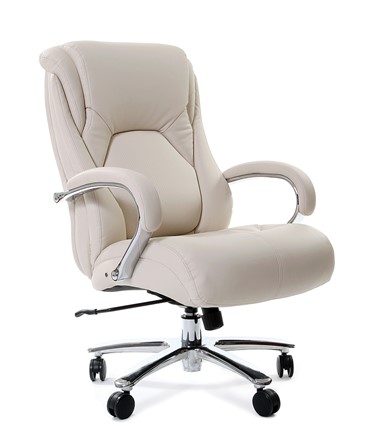 Кресло компьютерное CHAIRMAN 402, белый в Смоленске - изображение