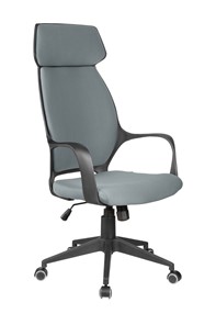 Кресло компьютерное Riva Chair 7272 (Серый/черный) в Смоленске