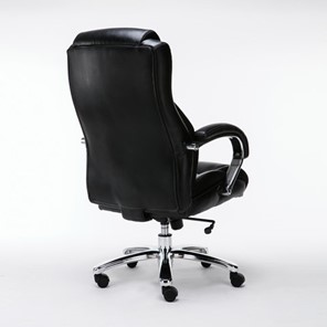 Кресло компьютерное Brabix Premium Status HD-003 (рециклированная кожа, хром, черное) 531821 в Смоленске - предосмотр 2