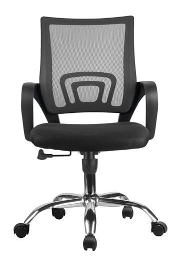 Кресло компьютерное Riva Chair 8085 JE (Черный) в Смоленске - изображение 1