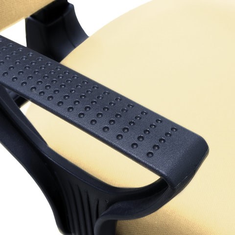 Офисное кресло Brabix Prestige Ergo MG-311 (регулируемая эргономичная спинка, кожзам, бежевое) 531878 в Смоленске - изображение 3