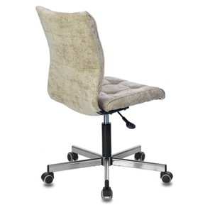 Кресло офисное Brabix Stream MG-314 (без подлокотников, пятилучие серебристое, ткань, песочное) 532396 в Смоленске - предосмотр 2