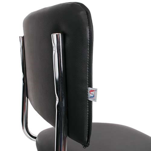 Офисный стул Sylwia chrome P100, кож/зам V4 в Смоленске - изображение 4