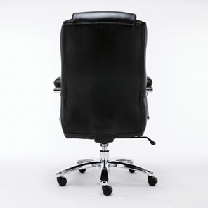 Кресло компьютерное Brabix Premium Status HD-003 (рециклированная кожа, хром, черное) 531821 в Смоленске - предосмотр 3