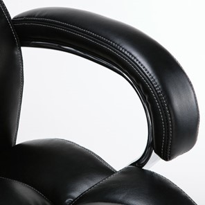 Кресло компьютерное Brabix Premium Status HD-003 (рециклированная кожа, хром, черное) 531821 в Смоленске - предосмотр 8