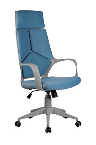 Кресло компьютерное Riva Chair 8989 (Синий/серый) в Смоленске