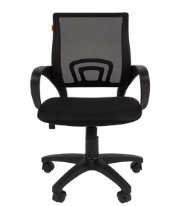 Кресло офисное CHAIRMAN 696 black Сетчатый акрил DW62 черный в Смоленске - предосмотр 1
