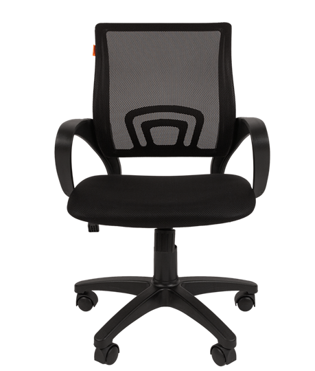Кресло офисное CHAIRMAN 696 black Сетчатый акрил DW62 черный в Смоленске - изображение 1