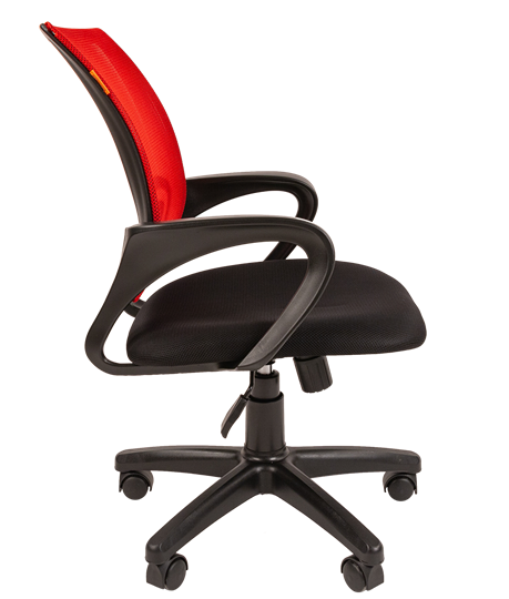 Компьютерное кресло CHAIRMAN 696 black Сетчатый акрил DW69 красный в Смоленске - изображение 1