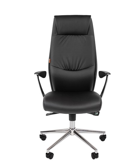 Офисное кресло CHAIRMAN Vista Экокожа премиум черная в Смоленске - изображение 5