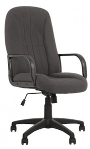 Кресло для офиса CLASSIC (PL64) ткань CAGLIARI серый С38 в Смоленске - предосмотр