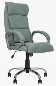 Кресло для офиса DELTA (CHR68) ткань SORO 34 в Смоленске - предосмотр