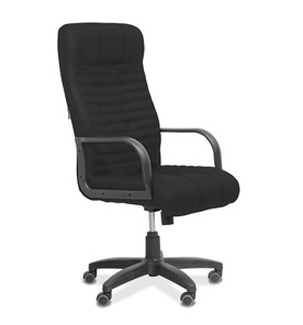 Офисное кресло для руководителя Атлант, ткань TW / черная в Смоленске