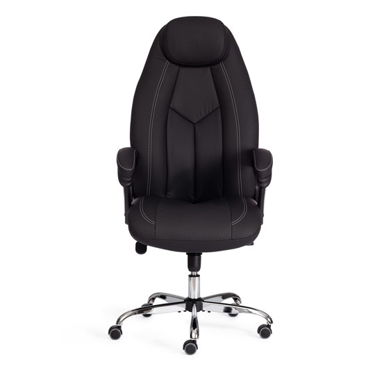 Кресло BOSS Lux, кож/зам, черный, арт.21151 в Смоленске - изображение 5