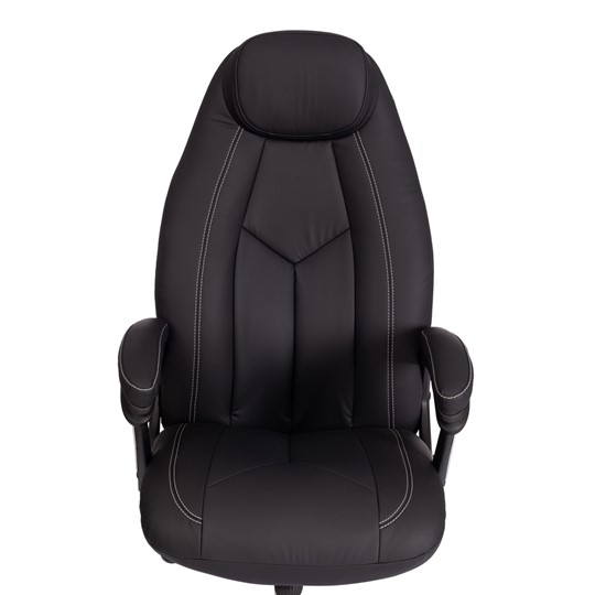 Кресло BOSS Lux, кож/зам, черный, арт.21151 в Смоленске - изображение 6
