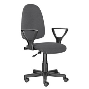 Офисное кресло Brabix Prestige Ergo MG-311 (регулируемая эргономичная спинка, ткань, серое) 531874 в Смоленске