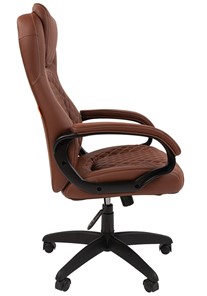 Компьютерное кресло CHAIRMAN 432, экокожа, цвет коричневый в Смоленске - предосмотр 4