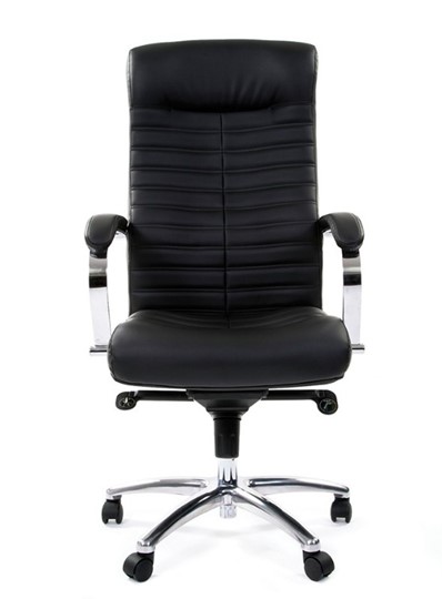 Кресло офисное CHAIRMAN 480 экожа черная в Смоленске - изображение 1