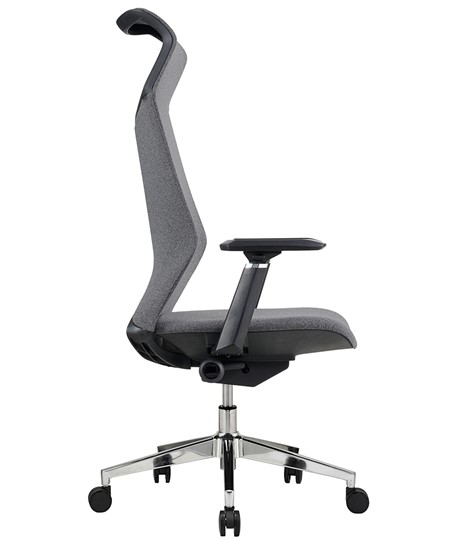 Офисное кресло CHAIRMAN 583 ткань светло-серая в Смоленске - изображение 2
