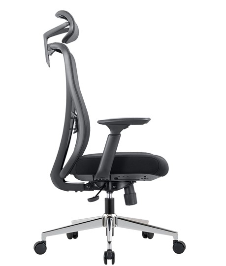 Офисное кресло CHAIRMAN 585 Сетчатый акрил черный / Полиэстер черный в Смоленске - изображение 2