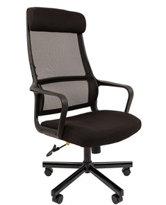 Кресло компьютерное CHAIRMAN 590, черное в Смоленске - предосмотр