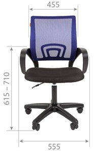 Офисное кресло CHAIRMAN 696 black LT, черный в Смоленске - предосмотр 1