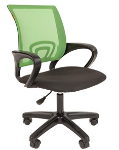 Офисное кресло CHAIRMAN 696 black LT, зеленое в Смоленске