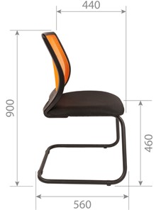 Кресло CHAIRMAN 699V, цвет черный в Смоленске - предосмотр 2