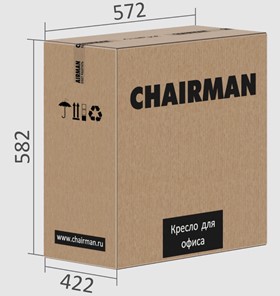 Кресло CHAIRMAN 699V, цвет черный в Смоленске - предосмотр 3