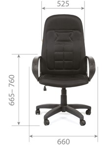 Офисное кресло CHAIRMAN 727 TW 12, цвет серый в Смоленске - предосмотр 4