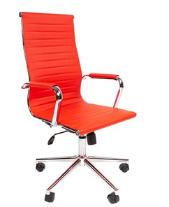 Кресло компьютерное CHAIRMAN 755, красное в Смоленске