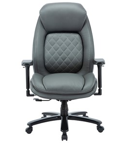 Кресло офисное CHAIRMAN CH403, серый, эко кожа в Смоленске - предосмотр 1