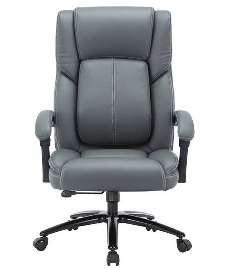 Офисное кресло CHAIRMAN CH415 эко кожа серая в Смоленске - изображение 1