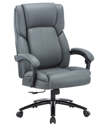 Офисное кресло CHAIRMAN CH415 эко кожа серая в Смоленске - изображение