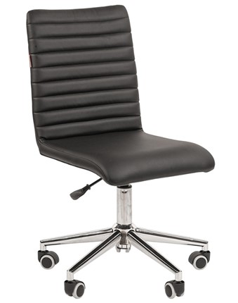 Кресло CHAIRMAN 020, черное экокожа в Смоленске - изображение