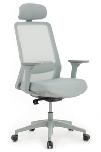 Компьютерное кресло Design WORK W-218C, Голубой в Смоленске - предосмотр