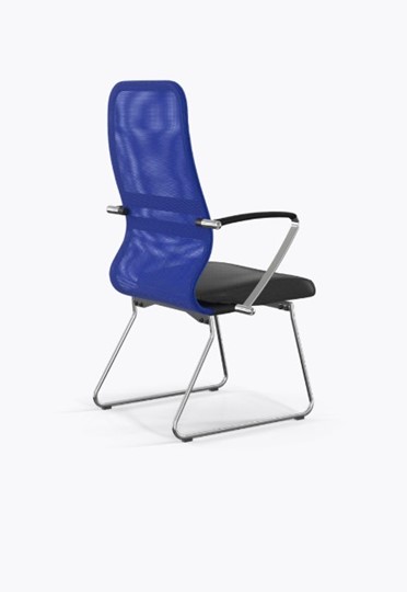 Офисное кресло Ergolife Sit 8 B2-9K - X1+Extra (Синий-Черный) в Смоленске - изображение 1