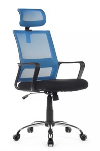 Компьютерное кресло RCH 1029HB, черный/синий в Смоленске - предосмотр