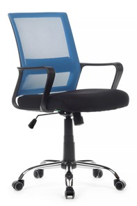 Кресло компьютерное RCH 1029MB, черный/синий в Смоленске - предосмотр