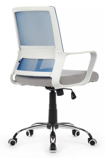 Компьютерное кресло RCH 1029MW, серый/синий в Смоленске - изображение 3