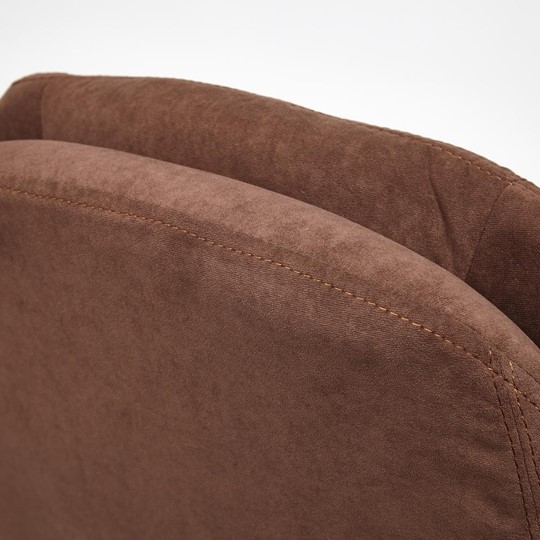 Офисное кресло SOFTY LUX флок, коричневый, арт.13595 в Смоленске - изображение 15