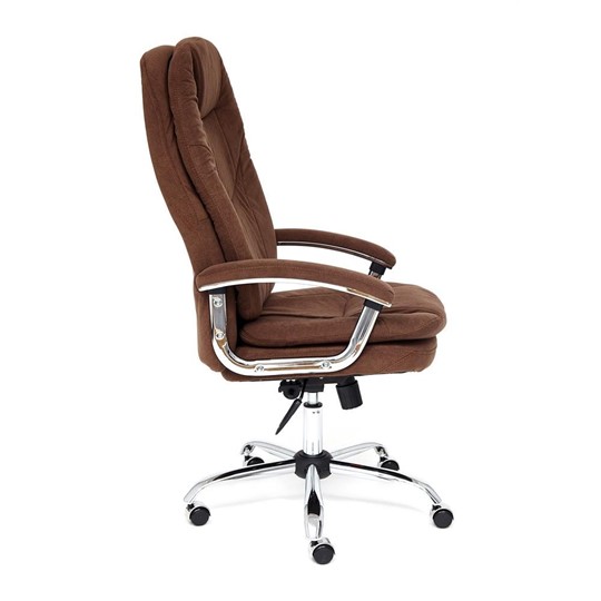 Офисное кресло SOFTY LUX флок, коричневый, арт.13595 в Смоленске - изображение 2