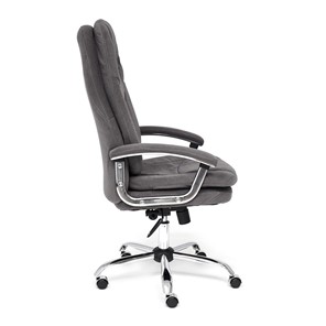 Кресло компьютерное SOFTY LUX флок, серый, арт.13591 в Смоленске - предосмотр 2