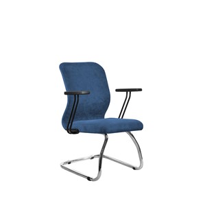 Кресло офисное SU-Mr-4/подл.109/осн.007 светло-синий в Смоленске