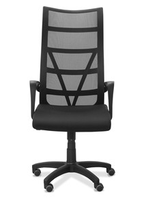 Офисное кресло для персонала Топ, сетка/ткань TW / черная/синяя в Смоленске - предосмотр 1
